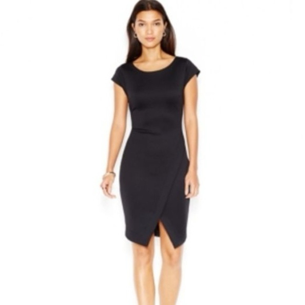 Bar lll • Asymmetrical Black Dress